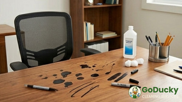 GoDucky Cleaning Services ink and markers